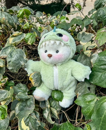 dinozor kostümlü teddy peluş oyuncak