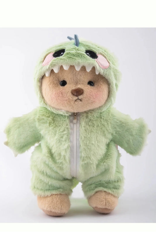 dinozor kostümlü teddy peluş oyuncak